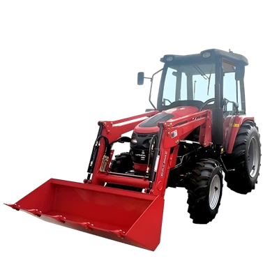 Tracteur agricole SADIN AOMOH SD504 avec chargeur frontal Machines agricoles à godet quatre en un
